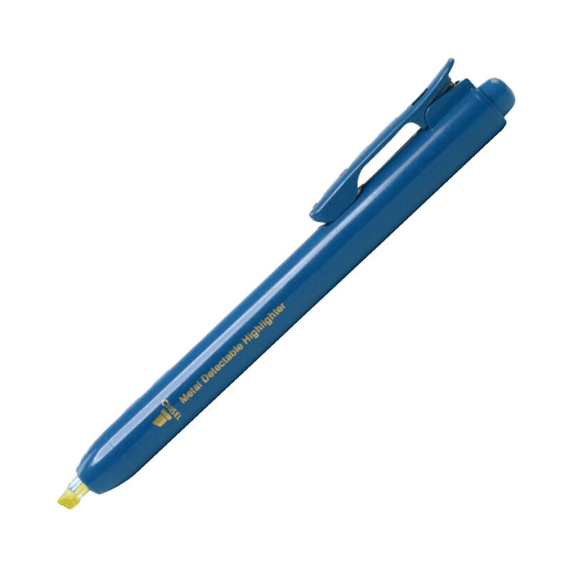 

Subrayador detectable clip estándar cincel M150-A05 amarillo