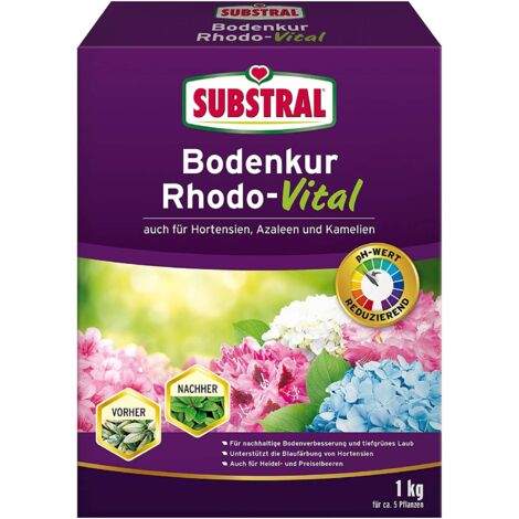SUBSTRAL® Bodenkur Rhodo-Vital 1 kg für ca. 5 Pflanzen