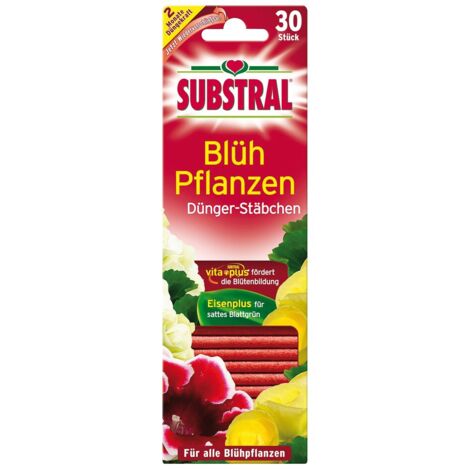 Substral Dünger-Stäbchen für Blühpflanzen - 30 Stück