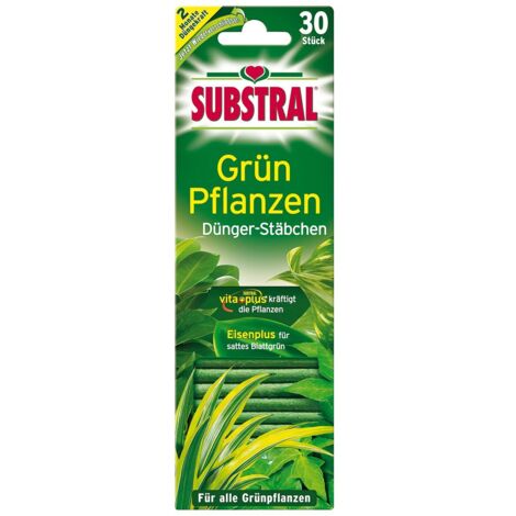 Substral Dünger-Stäbchen für Grünpflanzen - 30 Stück