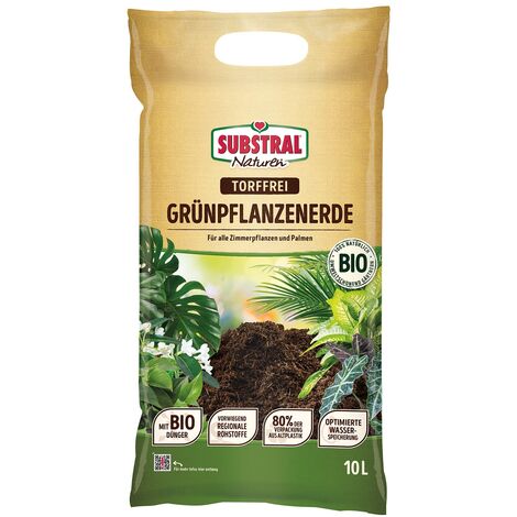 SUBSTRAL® Naturen® BIO Grünpflanzenerde torffrei 10 Liter
