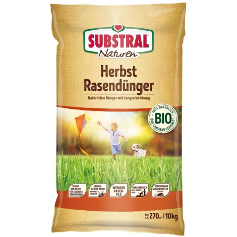 Substral Naturen Bio Herbst Rasendünger 10 kg Dünger