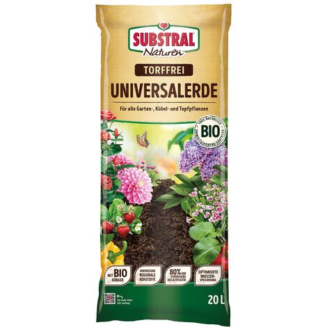 SUBSTRAL® Naturen® BIO Universalerde torffrei 20 Liter