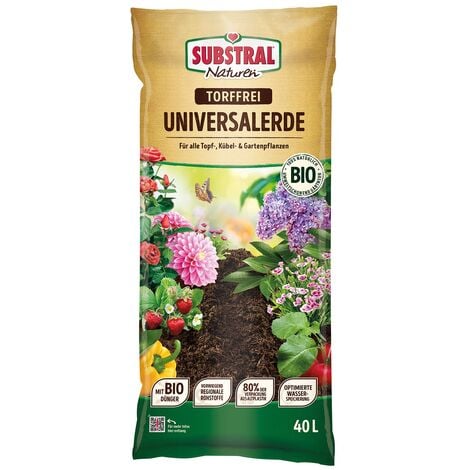SUBSTRAL® Naturen® BIO Universalerde torffrei 40 Liter