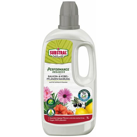 SUBSTRAL® Naturen® Performance Organics Balkon-& Kübelpflanzen-Nahrung 1 Liter