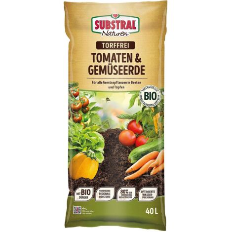 Substral Naturen Tomaten & Gemüseerde 40 L torffrei Spezialerde