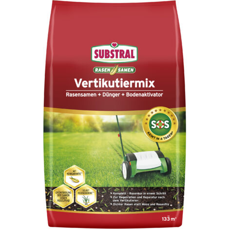 Substral Vertikutiermix 4 kg für 133 m² Rasendünger
