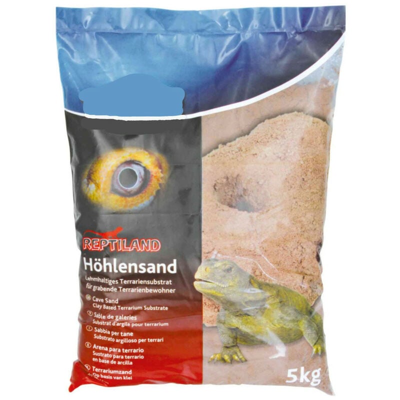 Substrat d'argile pour terrarium sable de grotte 5 kg Animallparadise