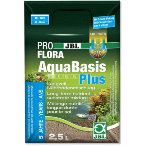 main image of "JBL - Substrat Mélange Nutritif AquaBasis Plus pour Aquarium - 2,5L"