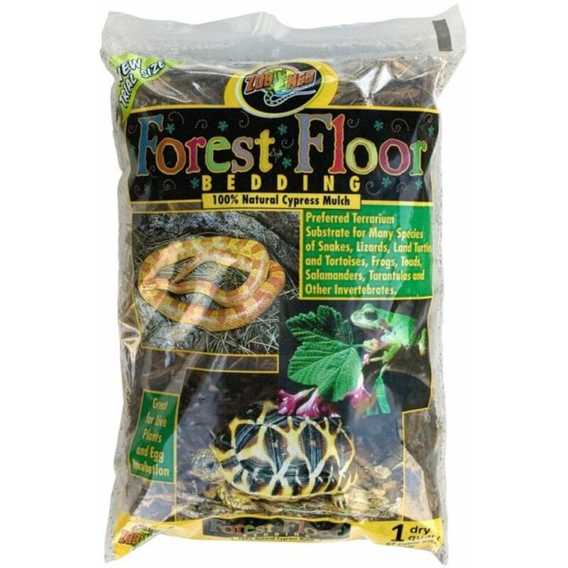 Substrat parfait en cyprès pour reptiles sol forestier 4.4l