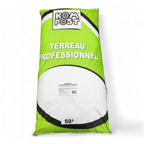 Substrat plantation mycorhizé, sac 50l, croissance et protection - PRO443