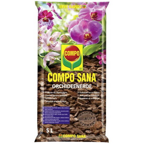 Substrat pour orchidées et terreau pour orchidées 5l