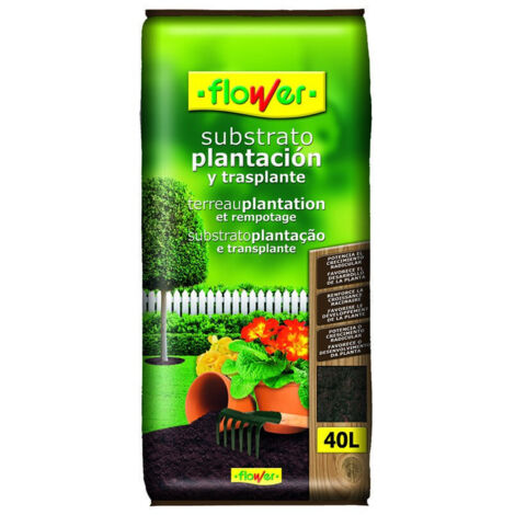 Substrate de fleurs Plantation et transplantation, 40 litres