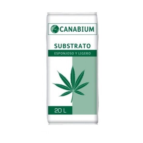Substrato di canna da spugna e leggero per piante di cannabis - 20L