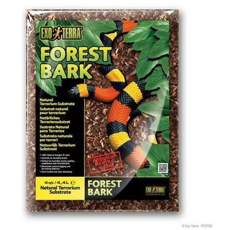 Substrato di corteccia foresta di Exo Terra 4.4 L