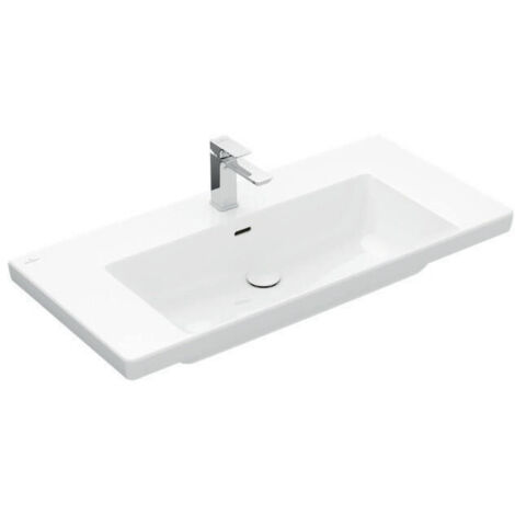 Subway 3.0000x470mm Dink V & B-Lying con overflow con foro per il rubinetto bianco C+