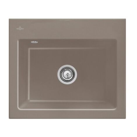 Subway 60 S, Fregaderos empotrados, 600 x 510 mm, Disponible con escurridor a la derecha o escurridor a la izquierda, Fregadero empotrado, Fregadero incluido Desagüe automático Madera