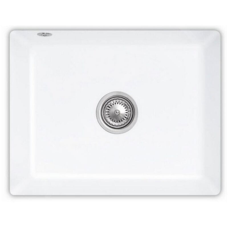 Villeroy&boch - Subway - Évier en céramique 55x44 cm avec vidage, CeramicPlus, blanc alpin 331001R1