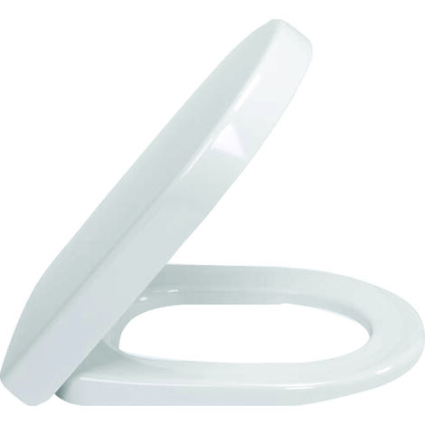 Villeroy und Boch WC Sitz SUBWAY, weiss Quick-Release Scharniere Edelstahl - 9M55Q101