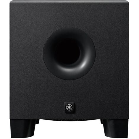 Subwoofer Yamaha HS8S Amplificato Nero per Studi Musicali e Audio Professionale