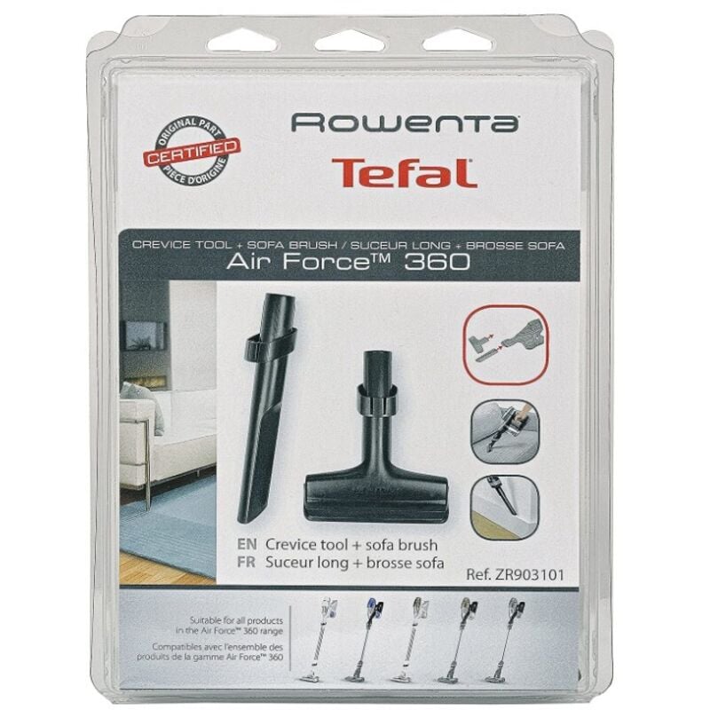 Suceur fente/brosse sofa- Tefal