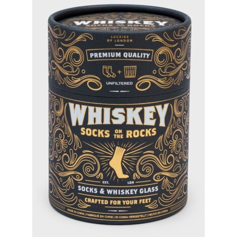 SUCK UK - CALZINI AL WHISKY CON GHIACCIO