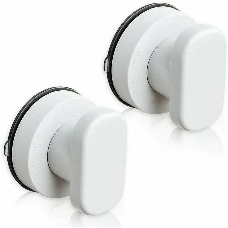 Suction Cup Door Handle 2PCS Suction Cup Handles Drawer Cabinet Reco.ukigerator Glass Door Portable Mobility Handle Handles with Strong Suction Cup