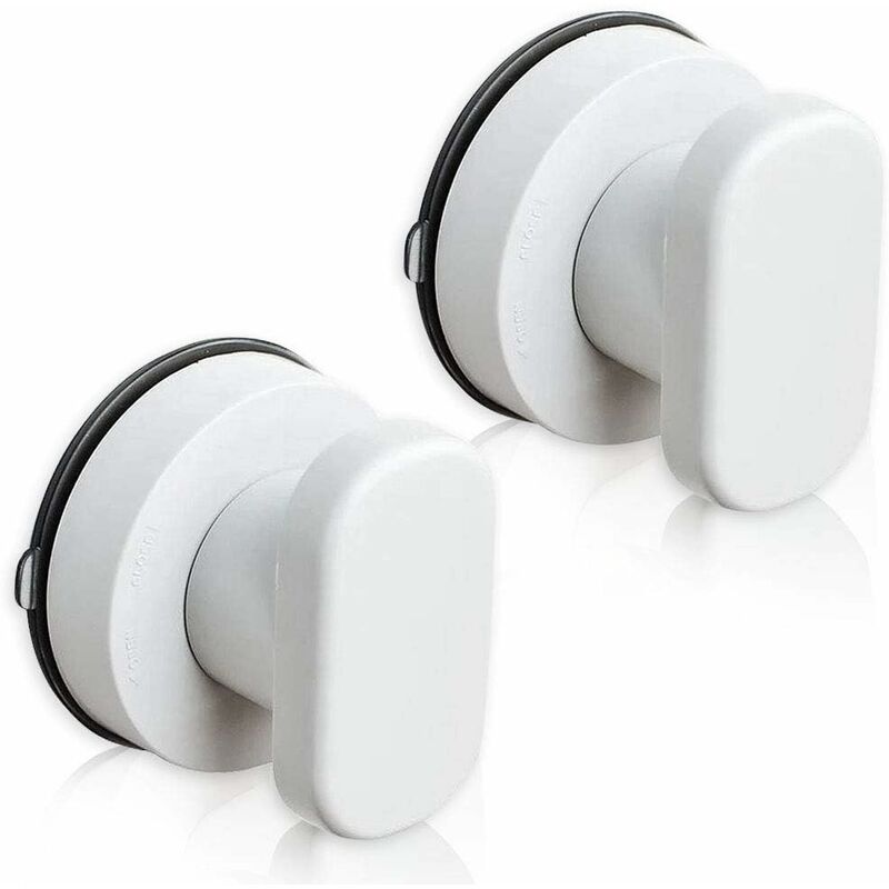 Suction Cup Door Handle 2Pcs Suction Cup Pulls Drawer Cabinet Refrigerator Glass Door Portable Mobility Handle Pulls With Strong Suction Cup For