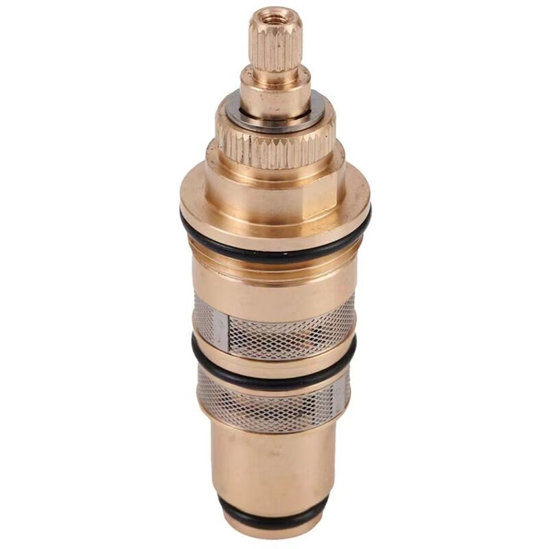 Promotion Robinet thermostatique de douche en laiton avec cartouche et poignée pour mitigeur de douche