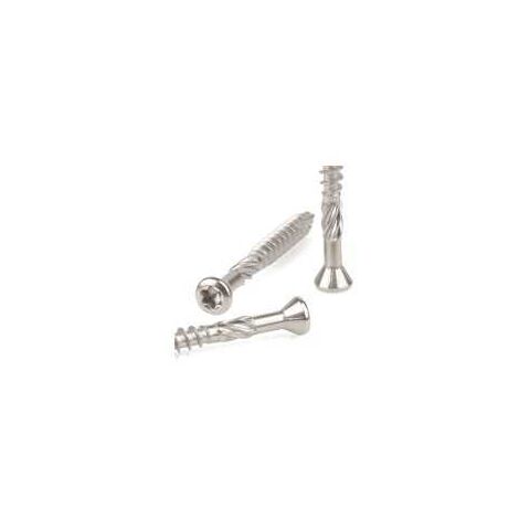 200 Vis 5x50 Inox A4 Autoforeuse tête réduite Torx + 1 embout T25 offert