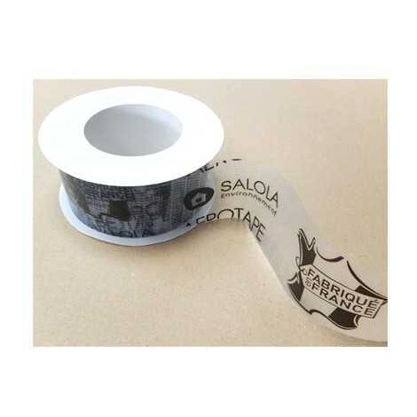 Sud Bois – Bande adhésive extérieure monoface 50mm x 40m – Forte adhérence tous temps – Pour raccords écrans sous-toiture et pare-pluie