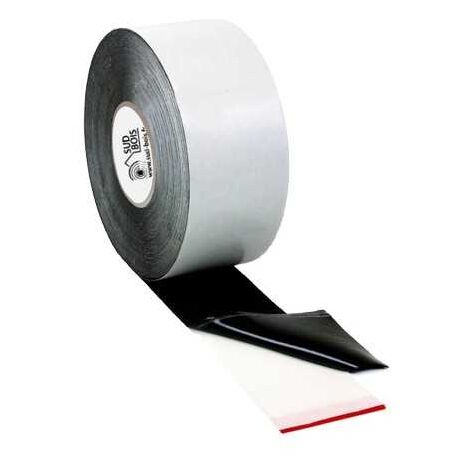 Sud Bois – Bande d'étanchéité EDPM pour lambourdes 8 cm x 20 m – Résistante aux intempéries et UV – Auto-collante pour protection efficace