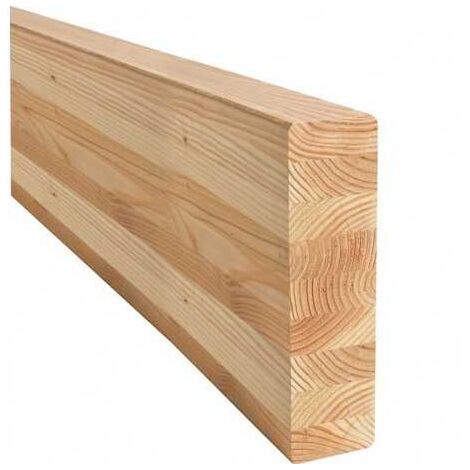 Sud Bois – Bois lamellé-collé Douglas naturel 13m – Dimensions 140x270mm – Résistance accrue pour structures en bois – Compatible avec assemblages variés