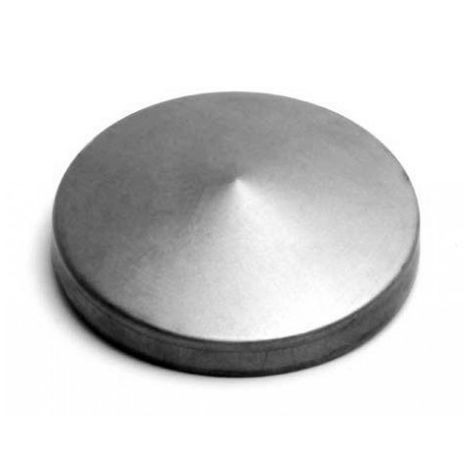 Sud Bois – Chapeau de poteau rond pyramide Ø120 mm – Acier zingué à chaud – Fixation à vis ou boulonner – Résistance intempéries