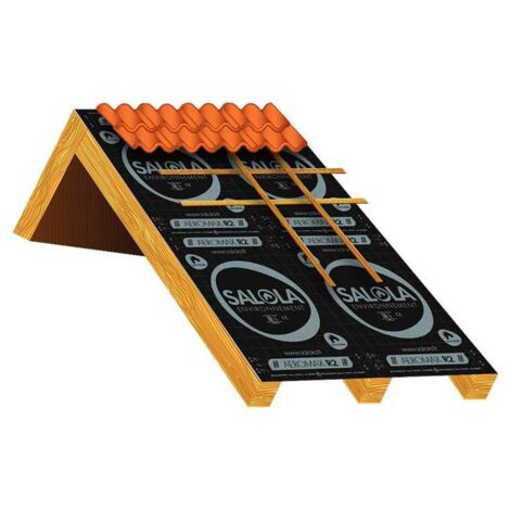 Sud Bois – Écran sous-toiture pare pluie AEROMAX R2 – Rouleau 1.5x50m – Étanchéité W1 – Protection isolant en ossature bois – 75 m²