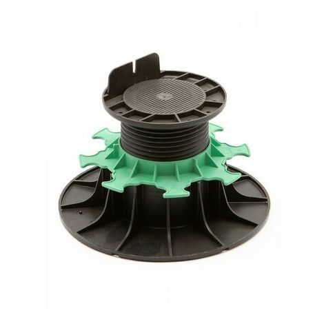 Sud Bois – Lot de 40 plots réglables H80/140mm – Pour lambourdes bois – Polypropylène renforcé – Charge jusqu'à 500 kg – Fabrication française