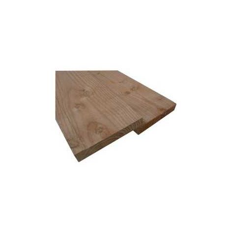 Sud Bois – Planche volige Douglas brut 27x200 mm – Longueur 3 m – Traitement autoclave pour durabilité – Couleur marron naturel