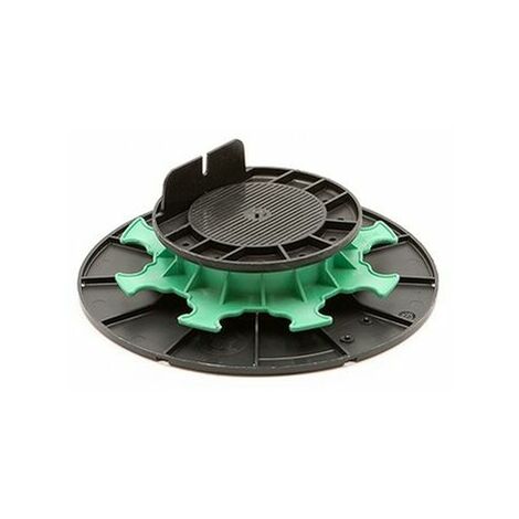 Sud Bois – Plot réglable en PVC 40 à 60 mm – Pour lambourdes de terrasse bois – Charge maximale 1000 kg – Fabrication française