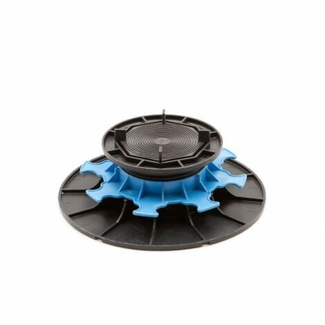 Sud Bois – Plot réglable à vérins pour dalle 50-80 mm – Charge 1000 kg – Polypropylène renforcé – Installation simple et rapide