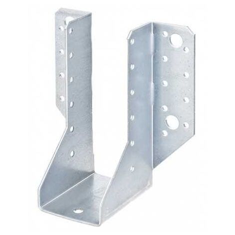 Sud Bois – Sabot de charpente 76x152mm – Acier galvanisé – Épaisseur 2mm – Pour fixation bois dur et teck – Conforme aux normes CE