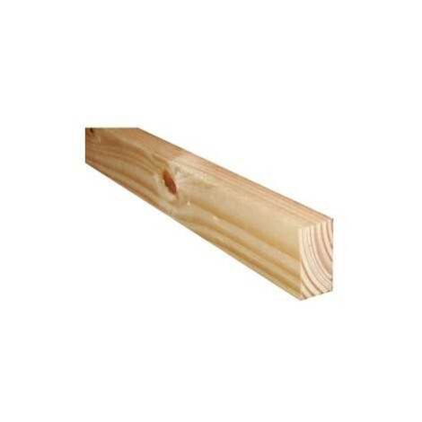 Sud Bois – Tasseau raboté 22x45 mm en Douglas – Longueur 3m – Pour revêtements extérieurs et intérieurs – Vendu par botte de 15 pièces