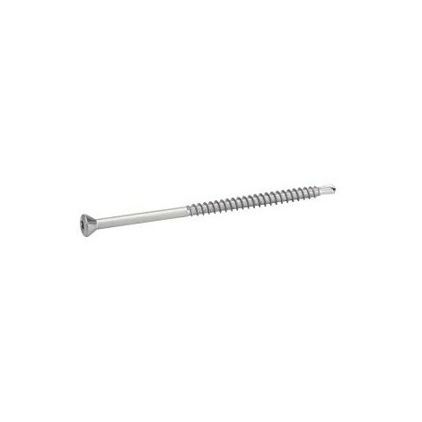 Sud Bois – Vis de bardage inox A2 (AISI 304) – Boîte de 200 – Section 3.2 x 30 mm – Tête fraisée 6 lobes – Pointe autoperceuse