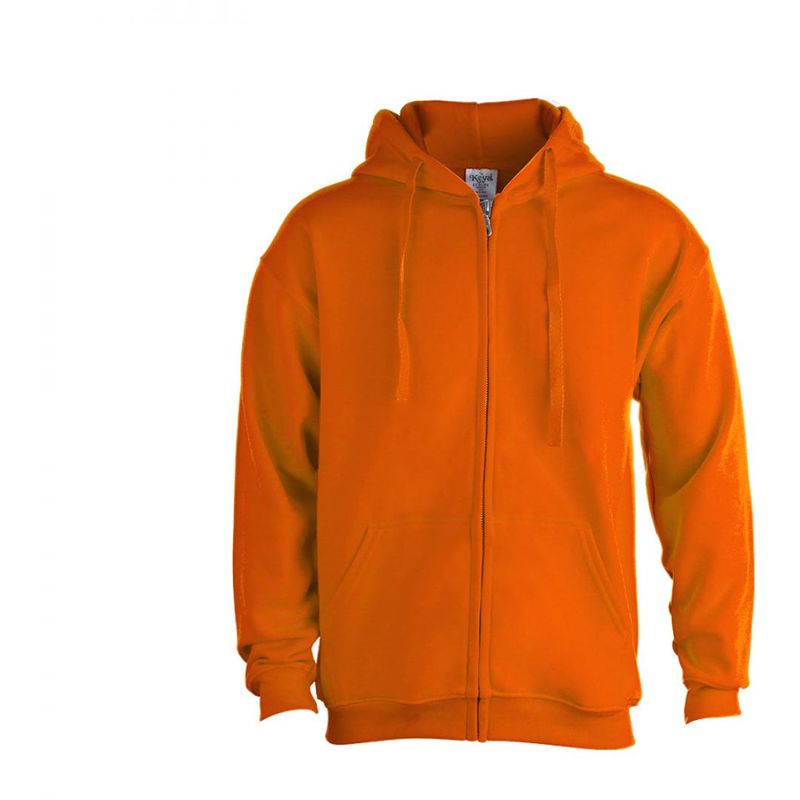 

SUDADERA ADULTO CAPUCHA + CREMALLERA ' ' SWZ280 Naranja S - Keya