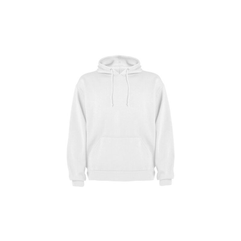 

Sudadera capucha con bolsillo canguro CAPUCHA SU1087 | Blanco - M