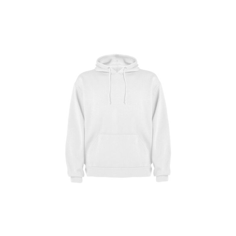 

Sudadera capucha con bolsillo canguro CAPUCHA SU1087 | Blanco - L