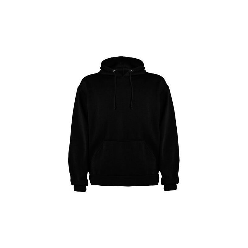 

Sudadera capucha con bolsillo canguro CAPUCHA SU1087 | Negro - L