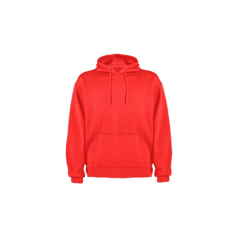 

Sudadera capucha con bolsillo canguro CAPUCHA SU1087 | Rojo - XL