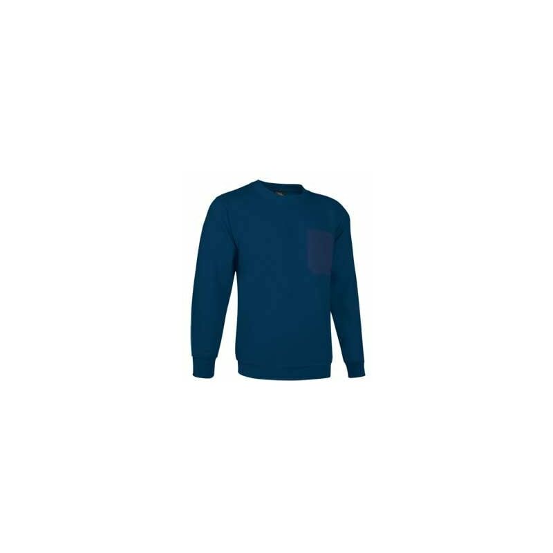 

Sudadera de tacto suave con bolsillo Rango | XXL - Azul Marino - Valento