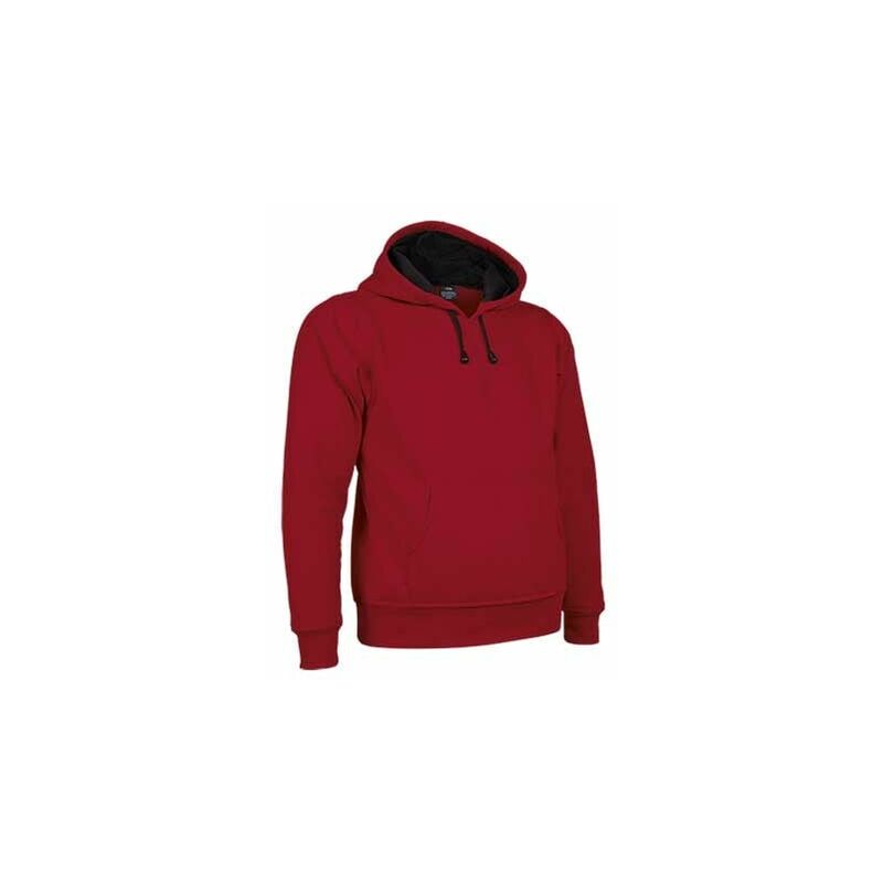 

Sudadera con capucha Denzel | M - Rojo/Negro - Valento