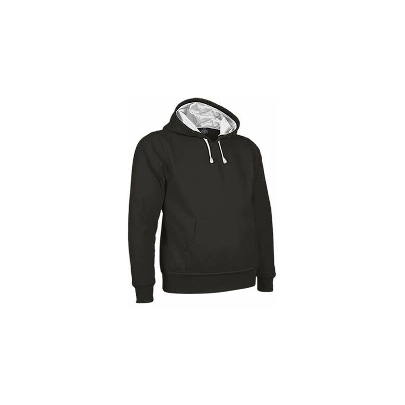 

Sudadera con capucha Denzel | XS - Negro/Blanco - Valento